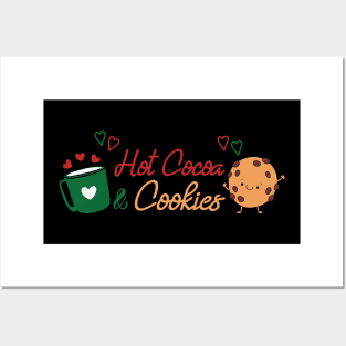 Hot Cocoa and Cookies Posters and Art